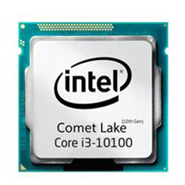 سی پی یو اینتل Core i3 10100 Comet Lake TRY upto 4.30 GHz (4 هسته ، 6مگ کش )