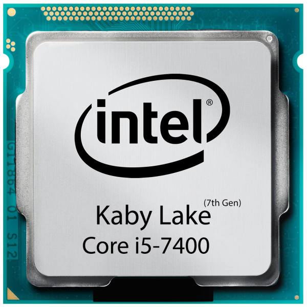 سی پی یو اینتل Core i5 7400 KABY Lake TRY upto 3.50 GHz (4 هسته ، 6مگ کش )