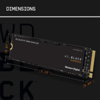 حافظه اس اس دی وسترن دیجیتال M.2 مدل WD_BLACK SN850 2TB ظرفیت 2 ترابایت